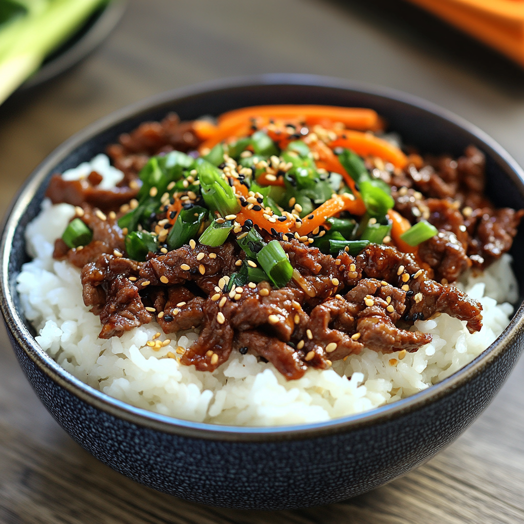Korean Beef Bowl