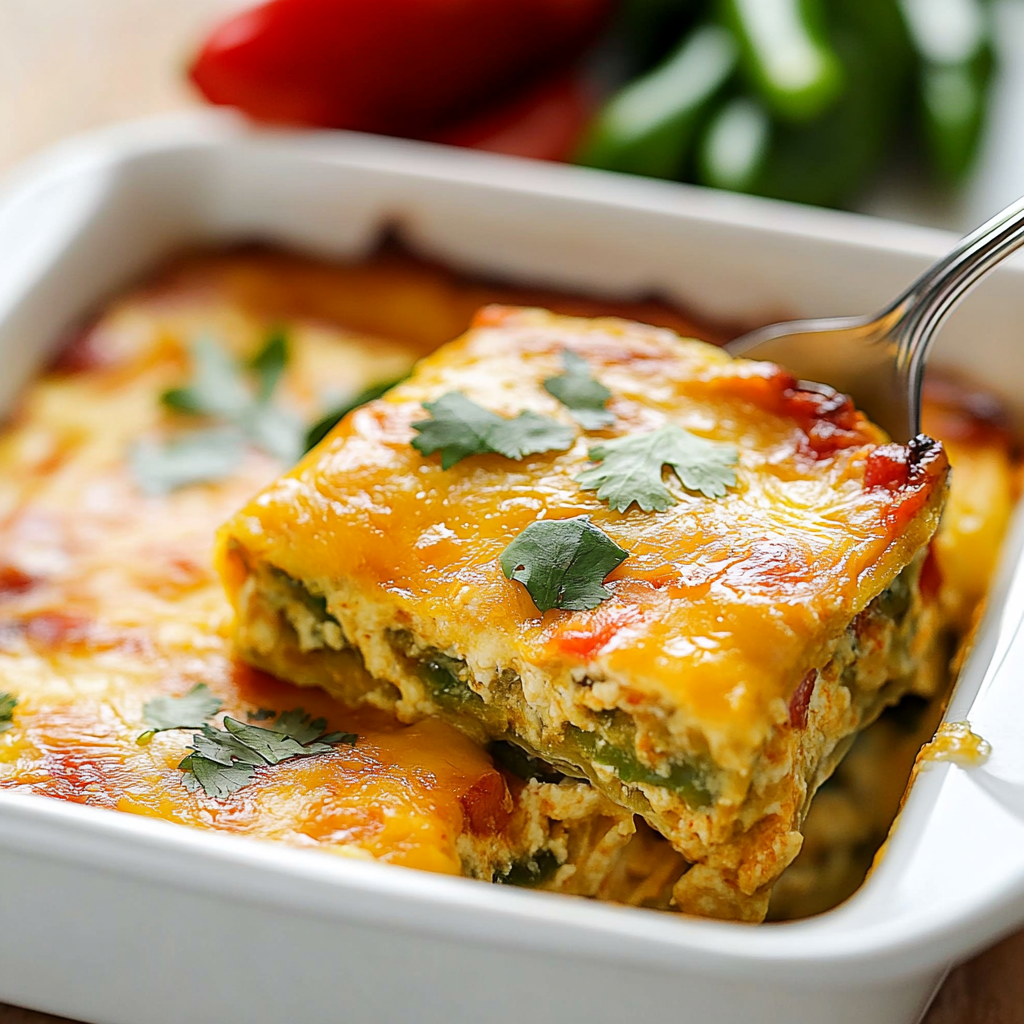 Chile Relleno Casserole Dish