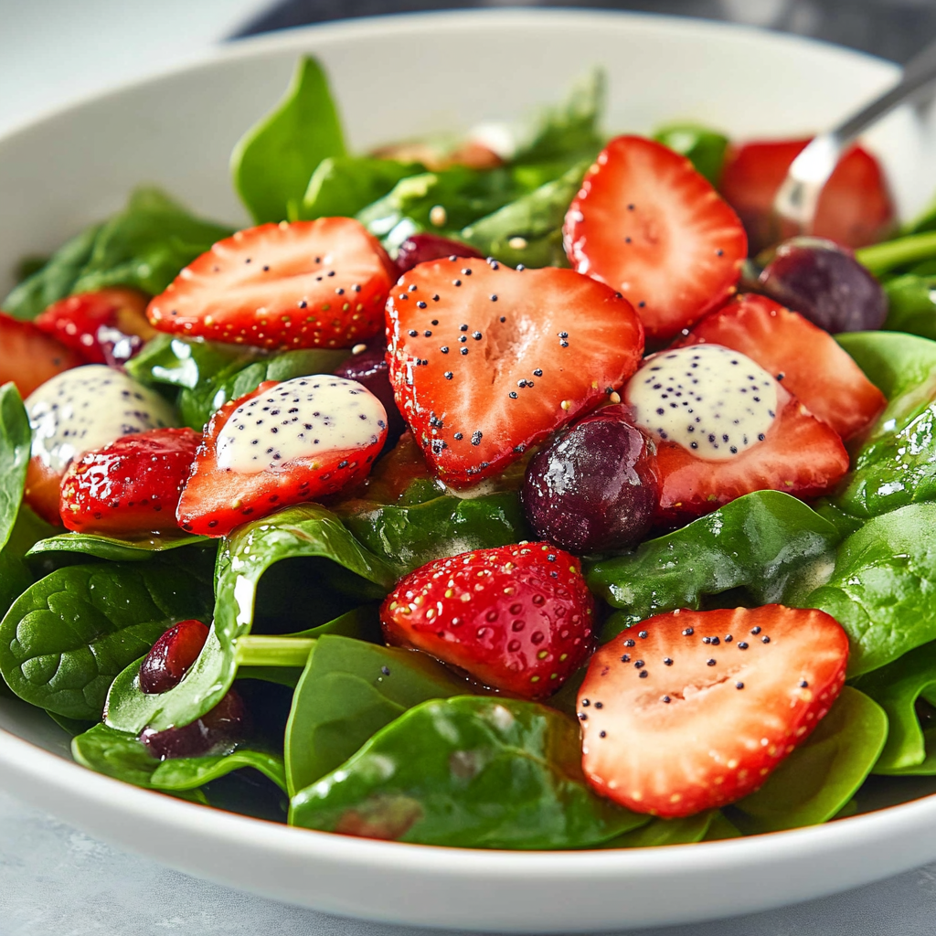 Strawberry and Spinach Salad