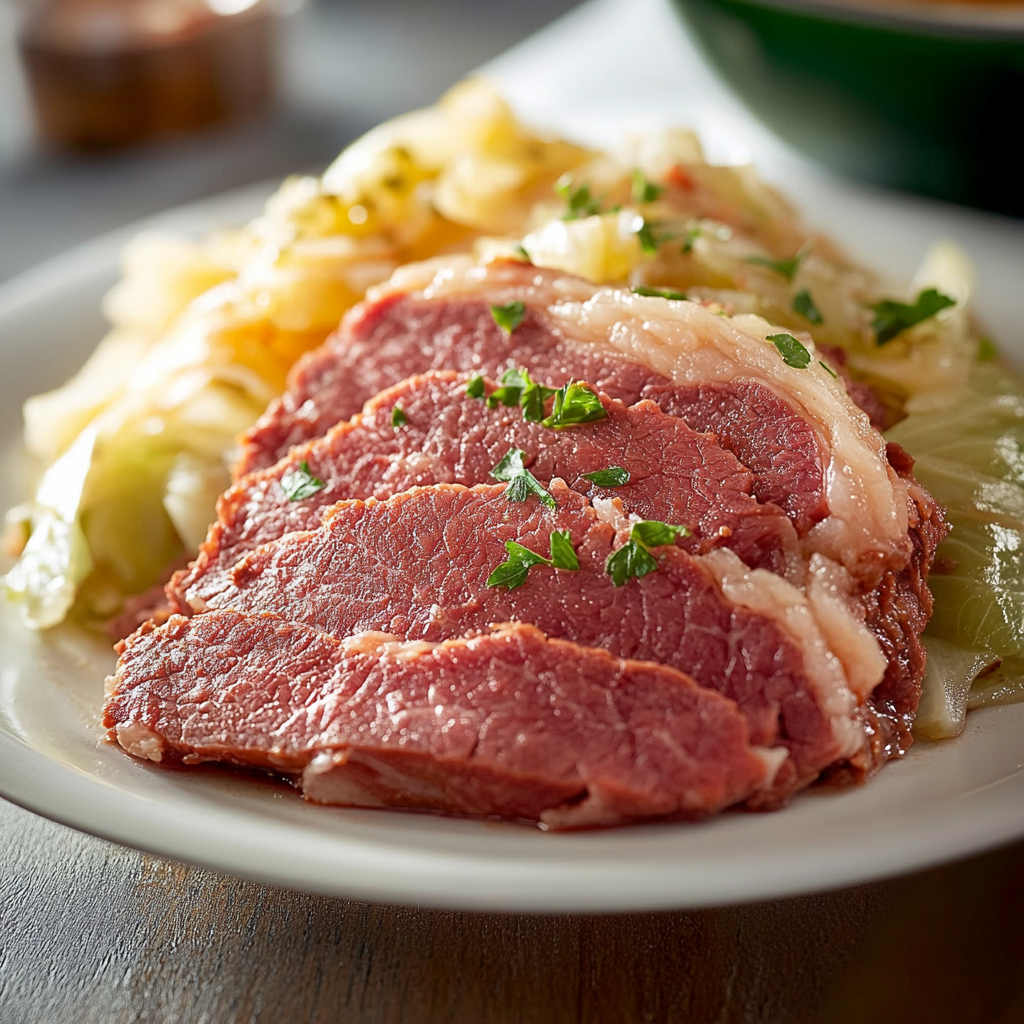 Corned Beef and Cabbage Dish
