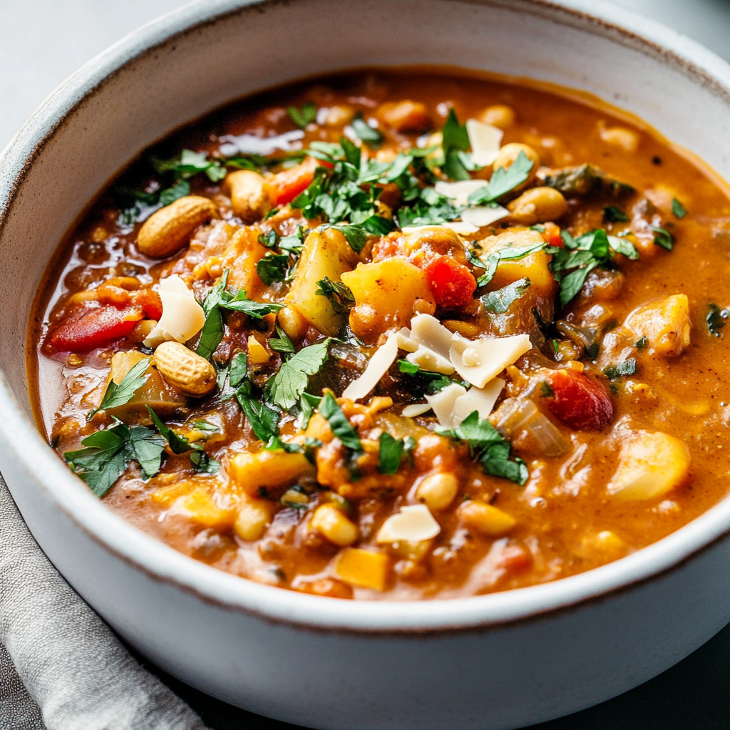 Hearty African Peanut Stew Dish