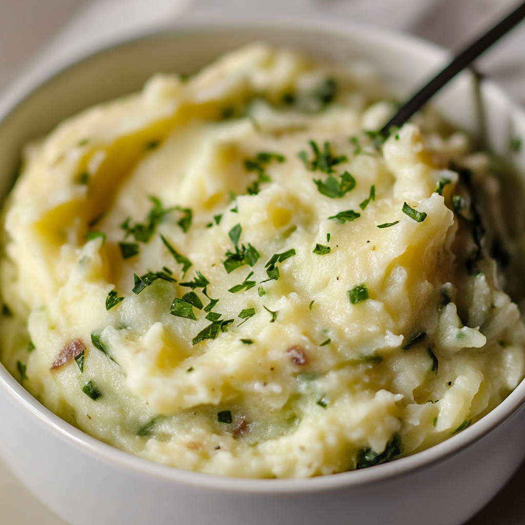 Traditional Irish Colcannon Dish