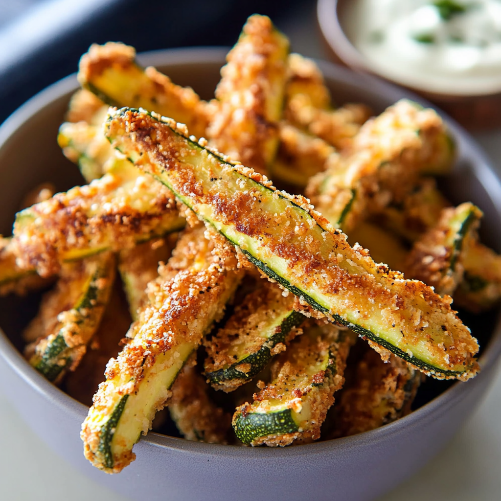 Low Calorie Zucchini Fries