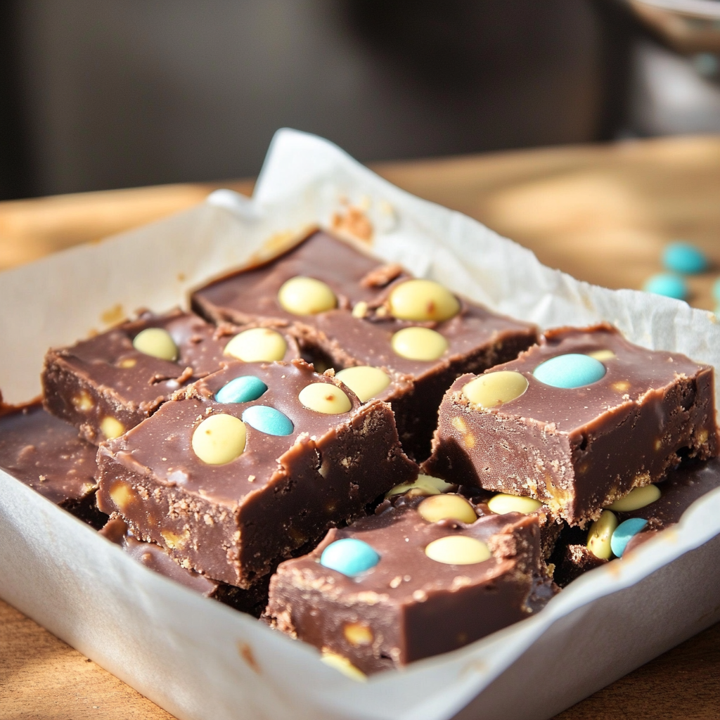 Easy Easter Fudge