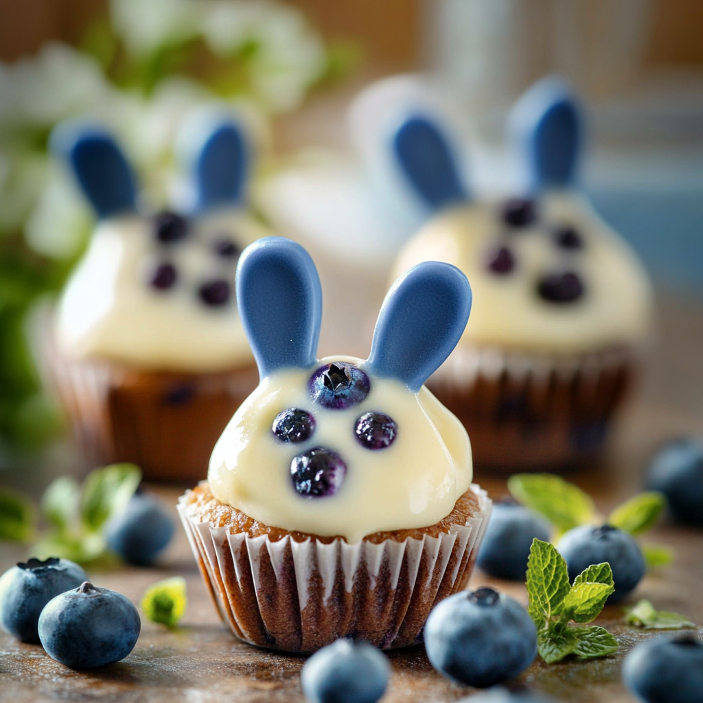 Easter Blueberry Bunny Bites