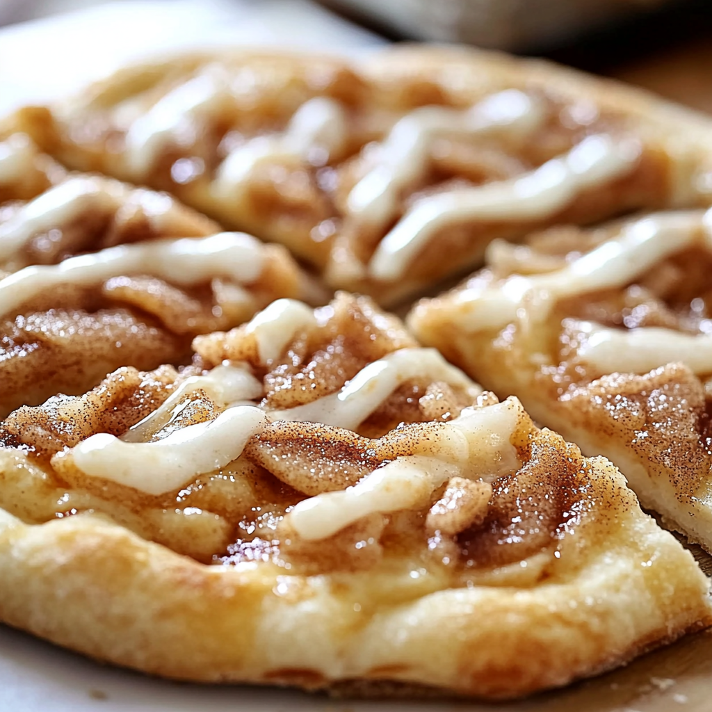 Delicious Cinnamon-Sugar Pizza