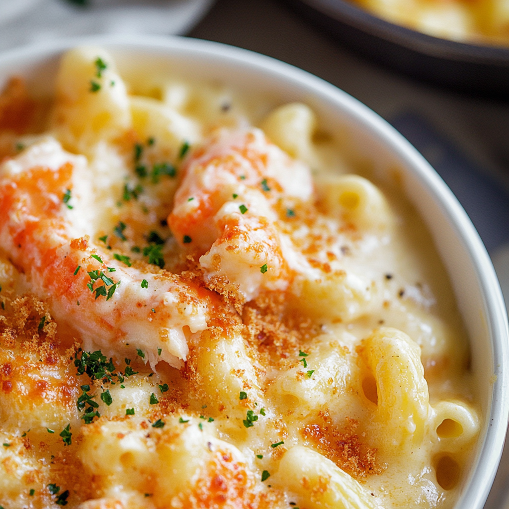 Decadent Buttery Lobster Mac & Cheese