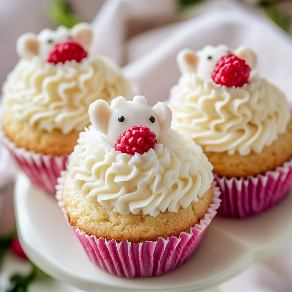 Lamb Cupcakes Delicious Treat
