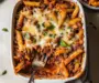 Cheesy Baked Ziti With Ground Beef
