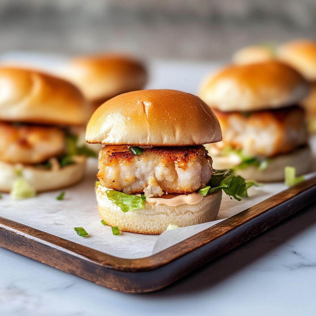 Baked Crab Cake Sliders