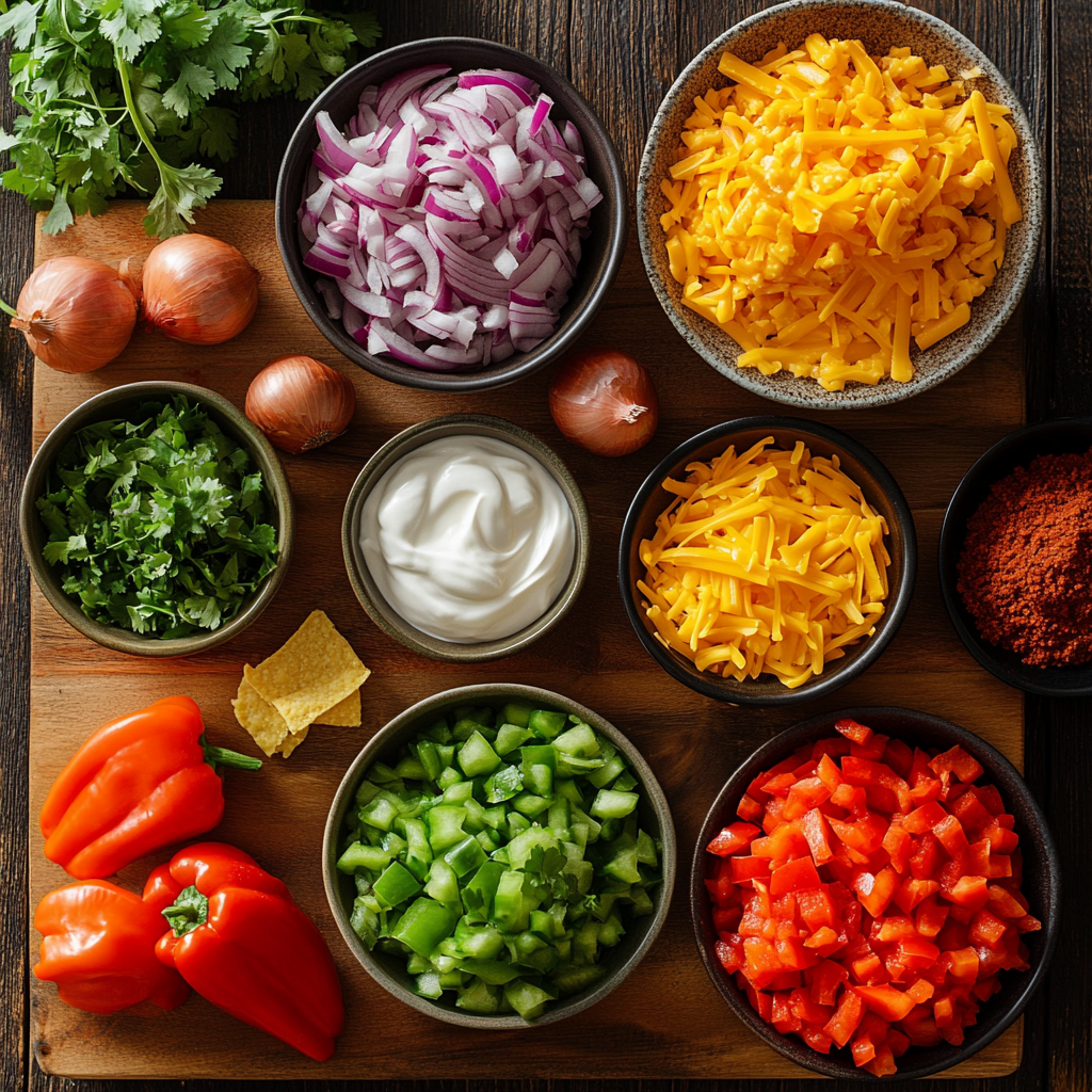 Beef Enchilada Skillet ingredients
