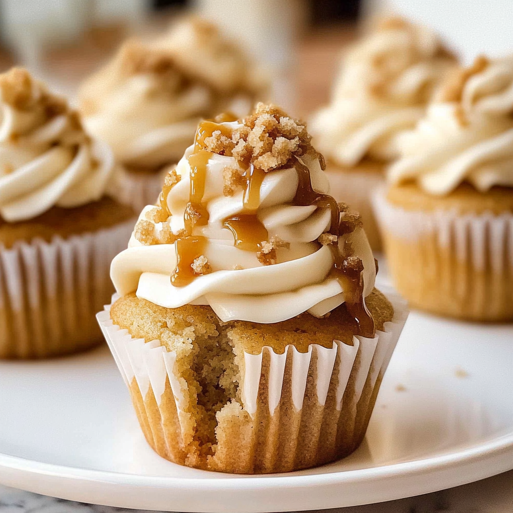 Brown Sugar Butterscotch Cupcakes