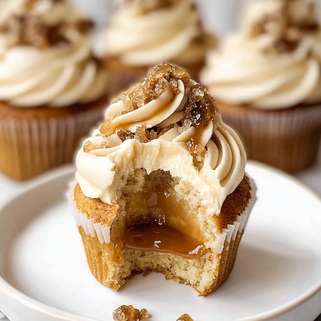 Brown Sugar Butterscotch Cupcakes