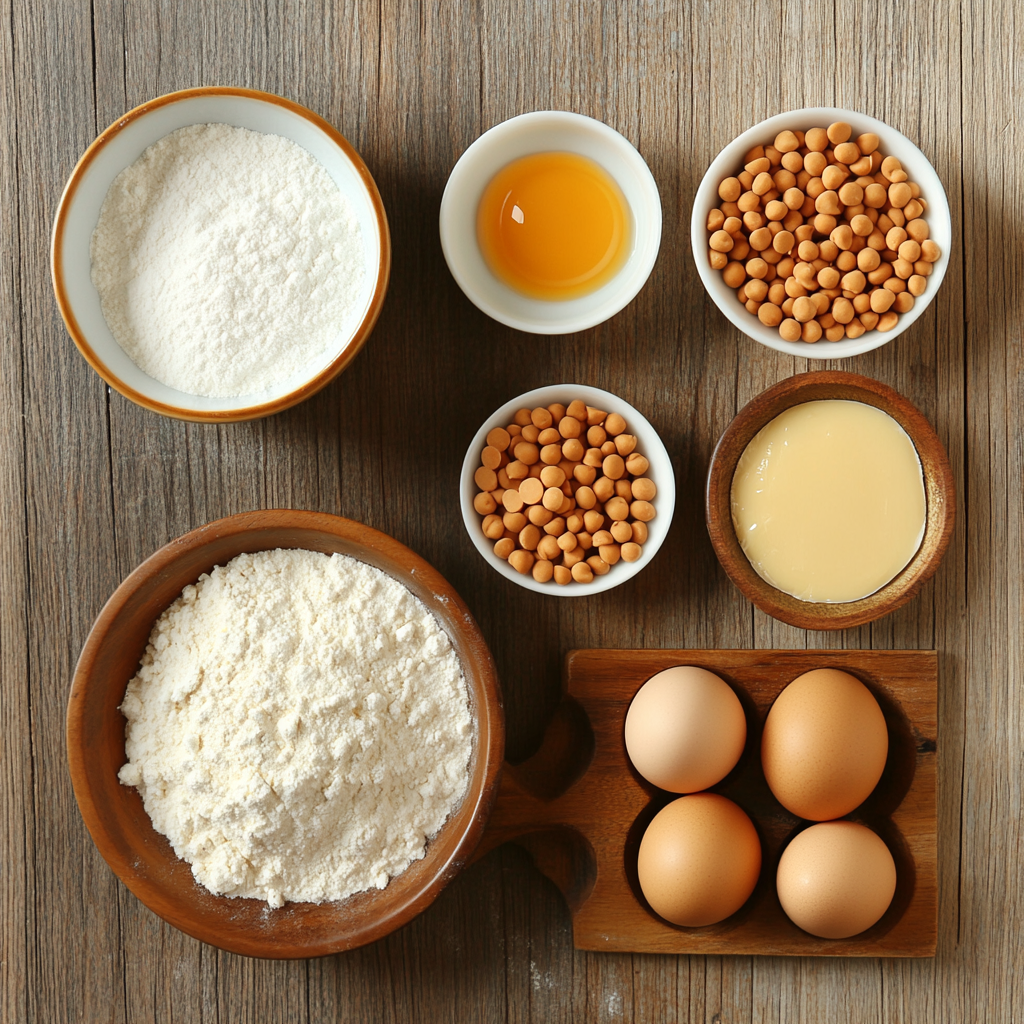 Brown Sugar Butterscotch Cupcakes ingredients