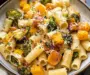 Brussels Sprouts and Butternut Squash Pasta