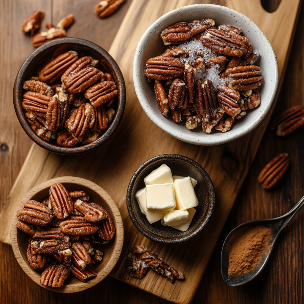 Candied Pecans ingredients
