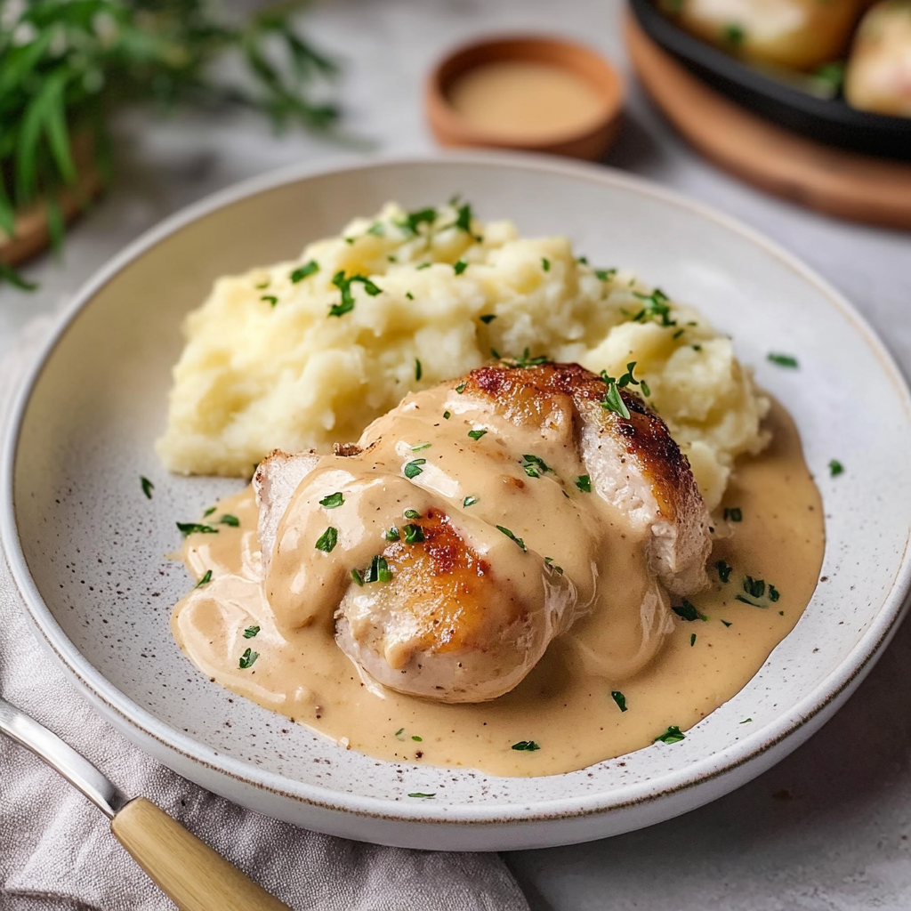Chicken and Mashed Potatoes