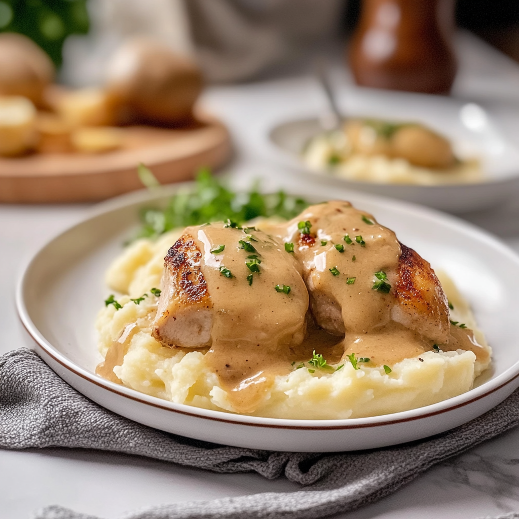 Chicken and Mashed Potatoes