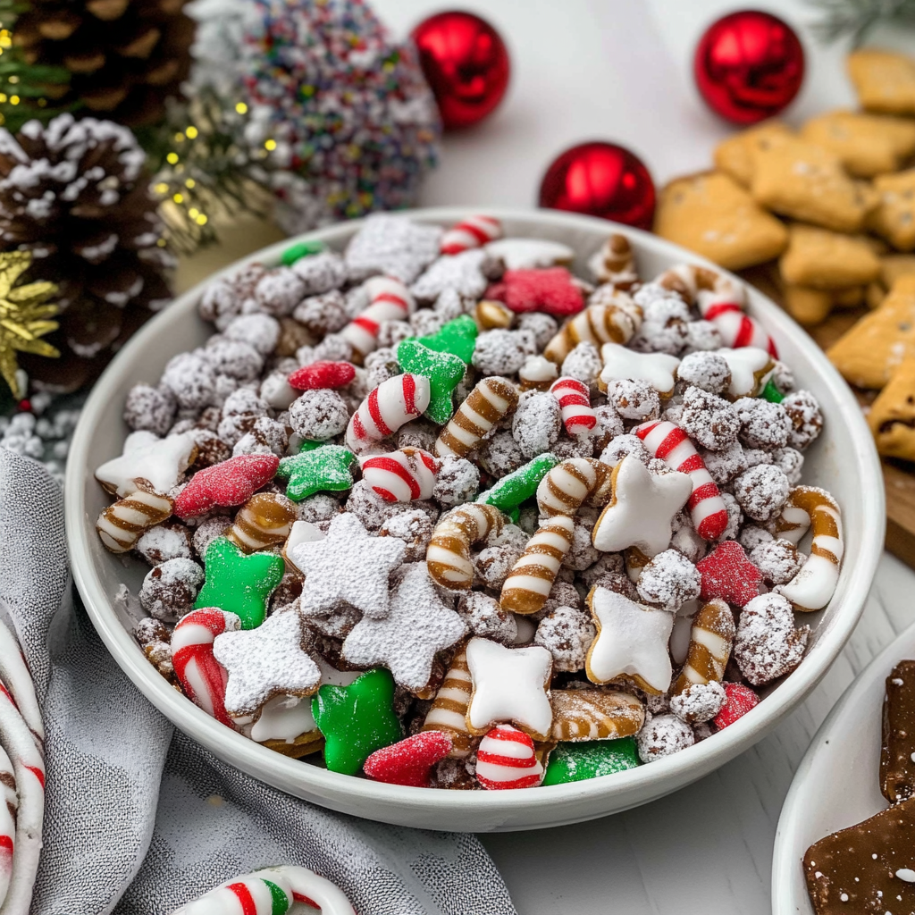 Christmas Muddy Buddies