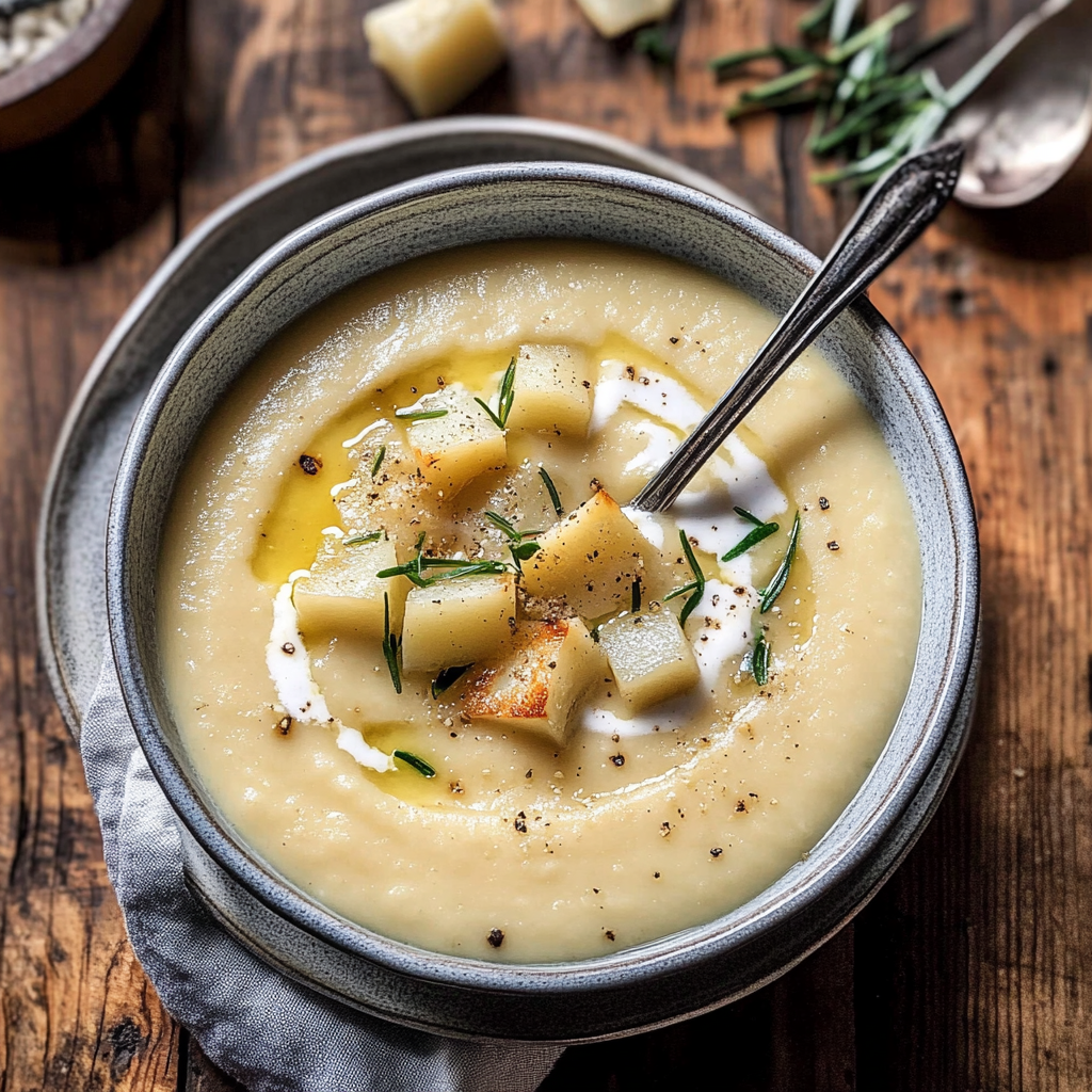 Creamy Potato Leek Soup