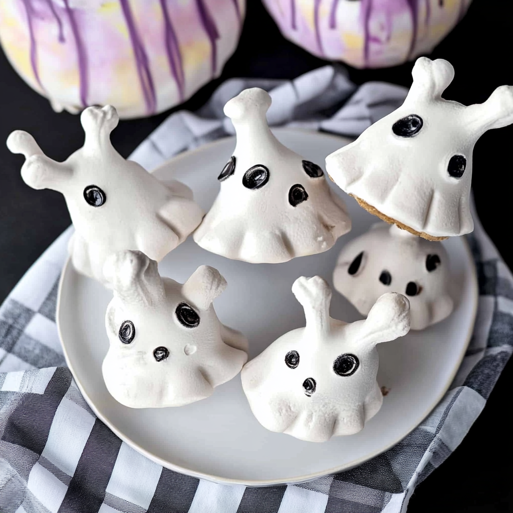 Ghost Meringues