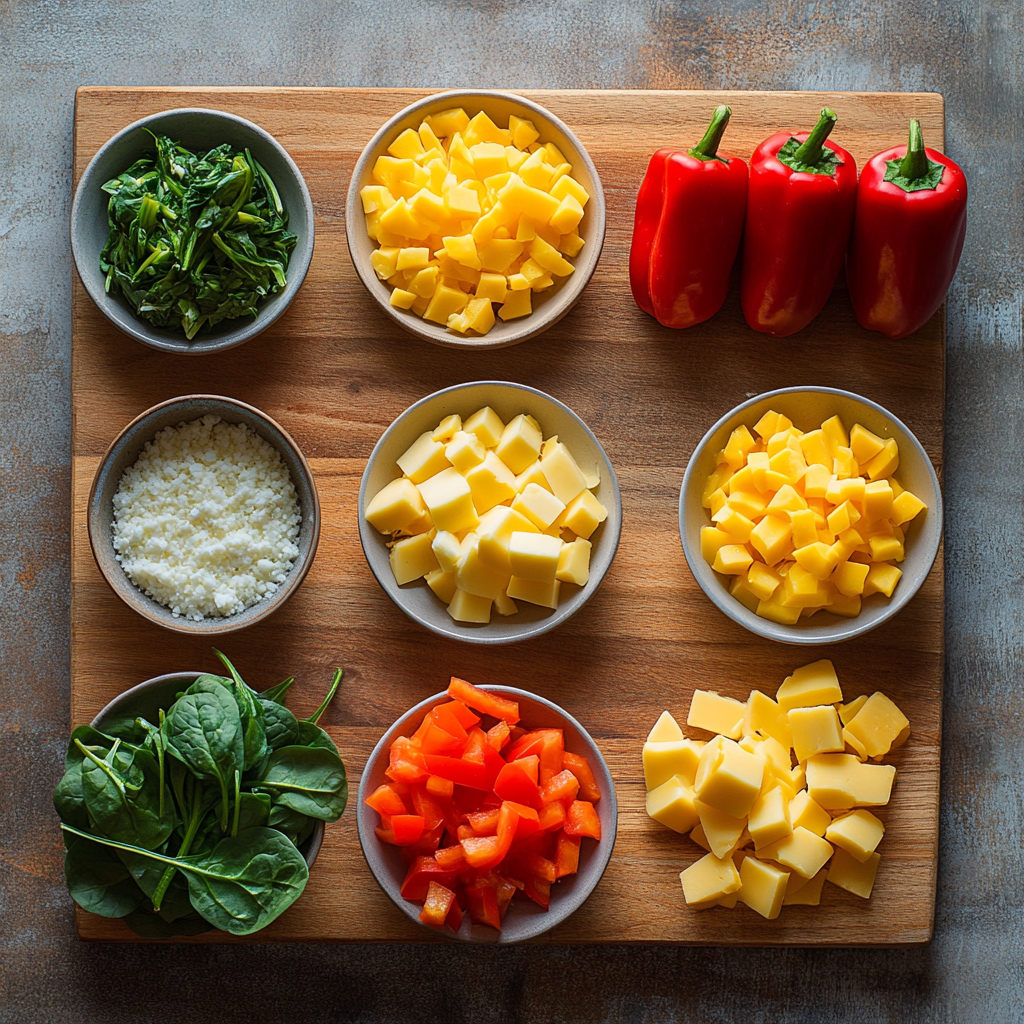 Gluten-Free Breakfast Casserole ingredients