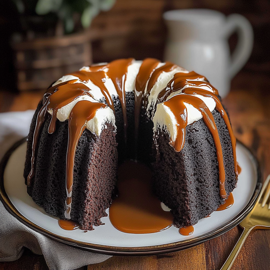 Guinness Chocolate Bundt Cake