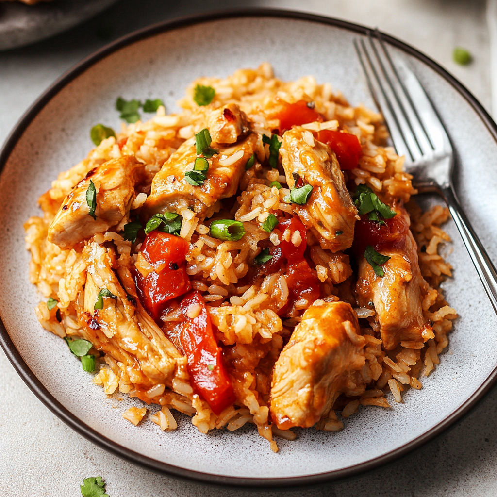 One Pan Chicken and Rice