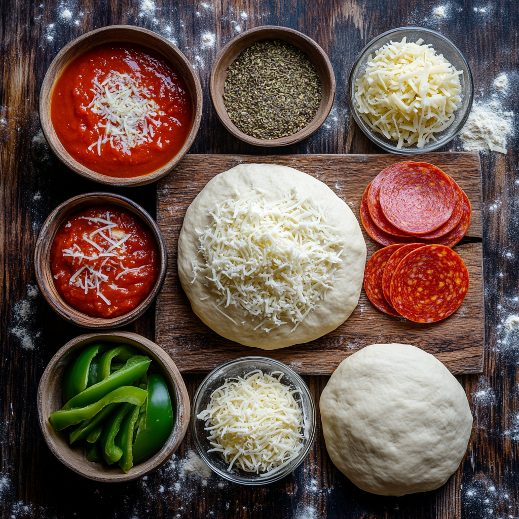 Pizza Cups ingredients