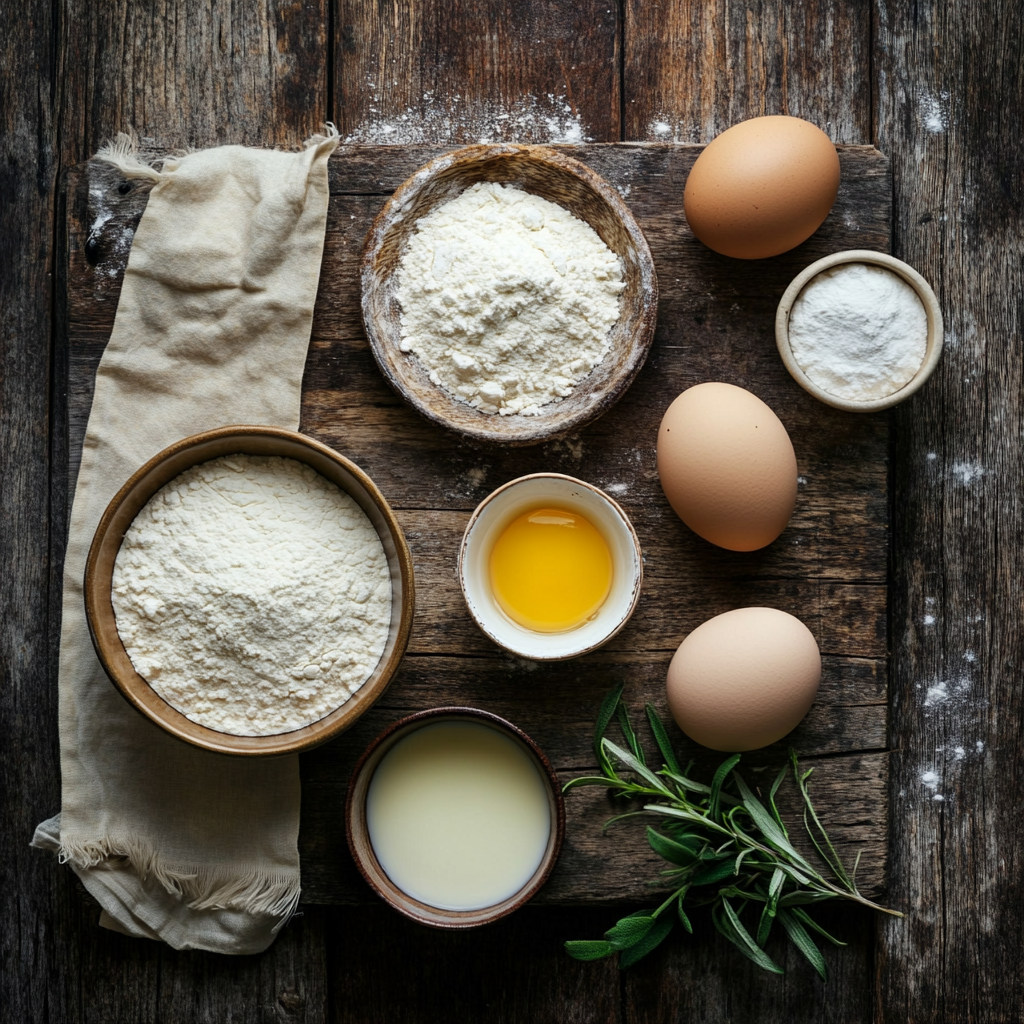 Popovers ingredients