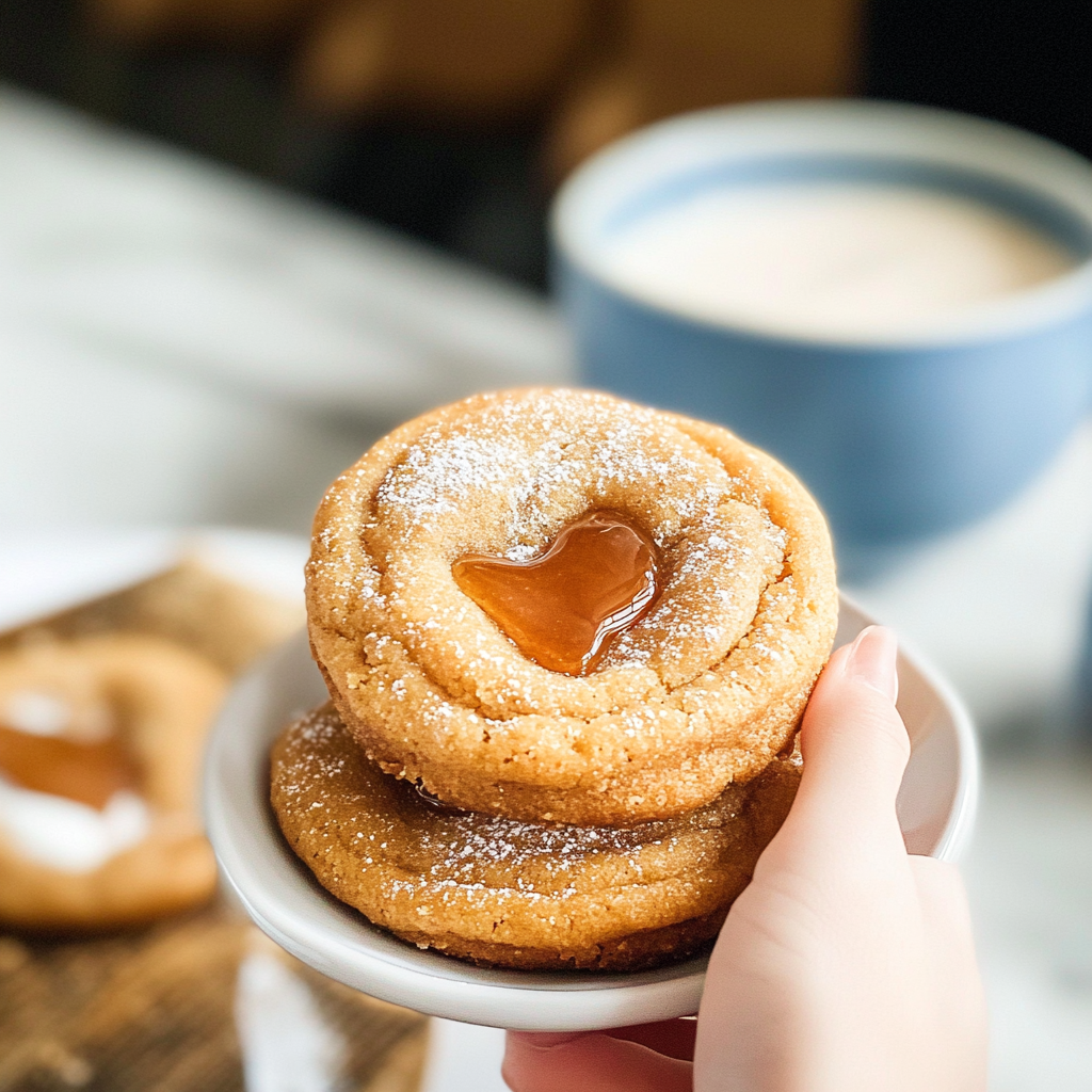 Salted Caramel Snickerdoodles