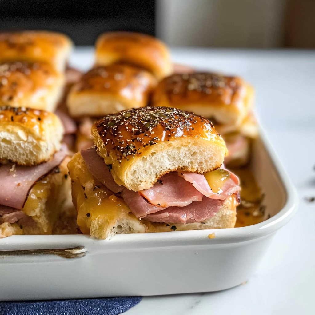 ham and swiss sliders