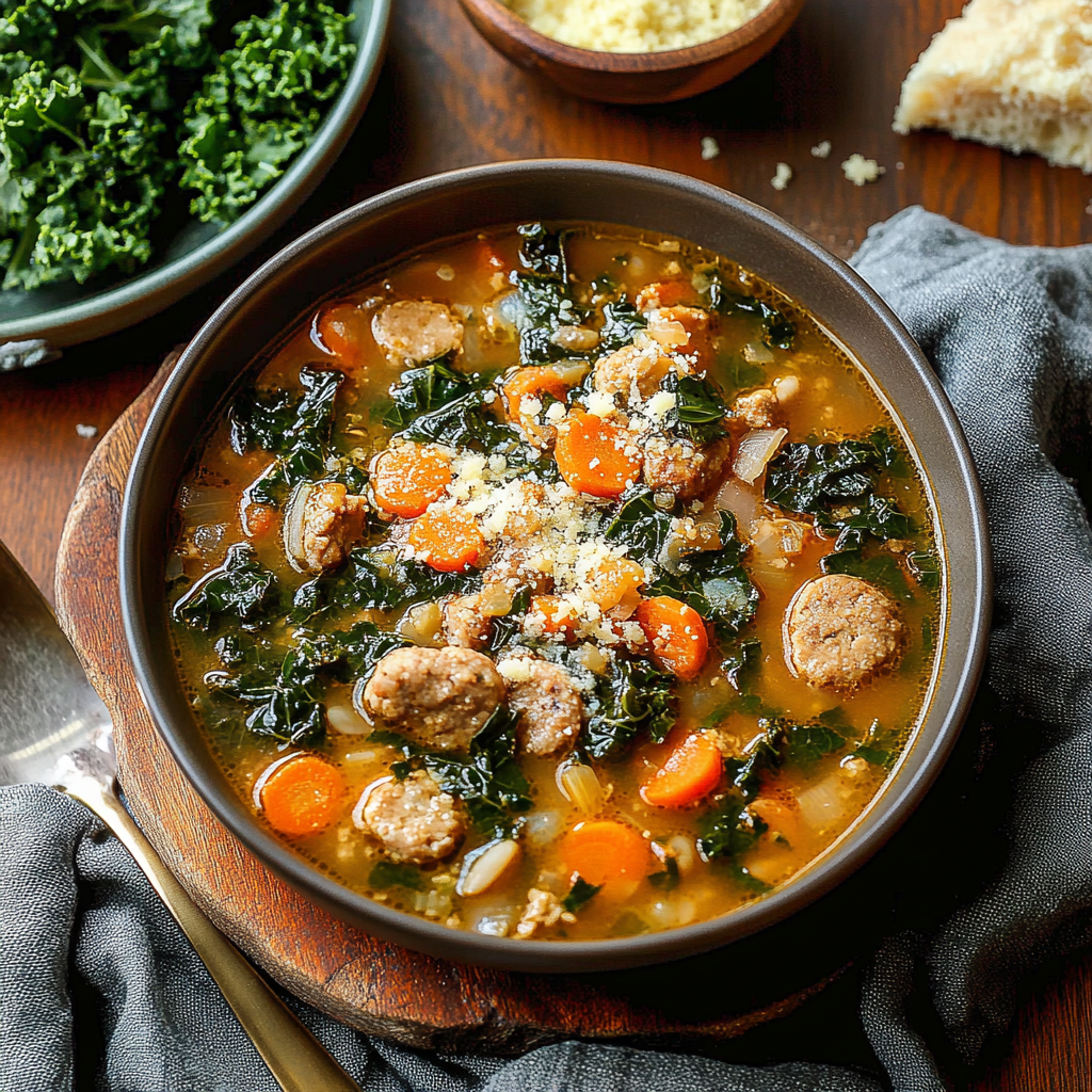 sausage kale soup