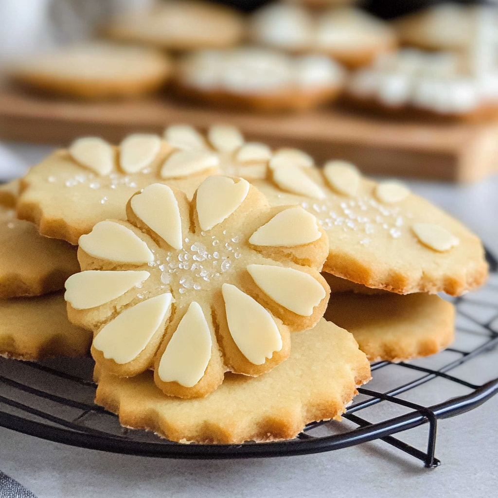 Almond Shortbread Cookies