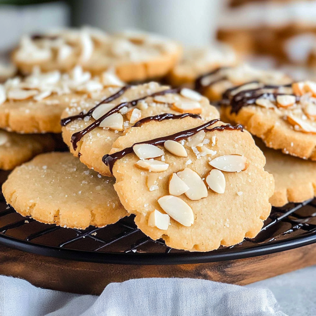 Almond Shortbread Cookies