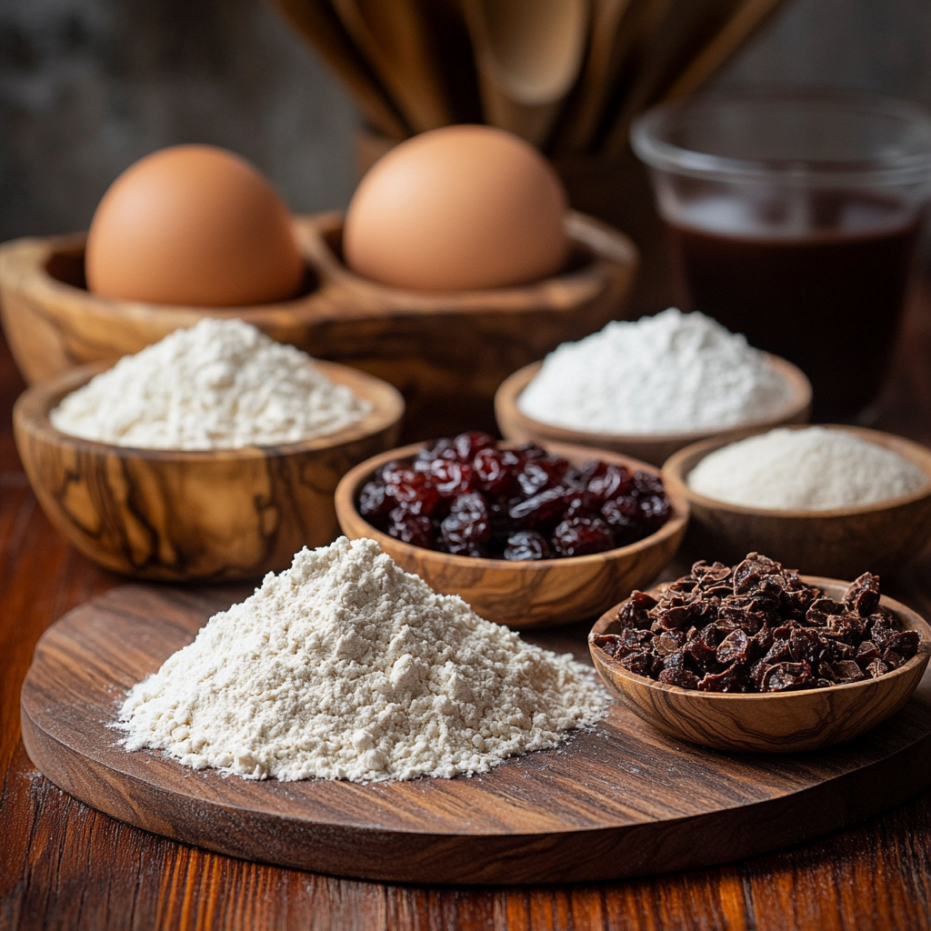 Black Forest Cookies ingredients