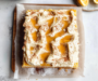 Bourbon Eggnog Sheet Cake