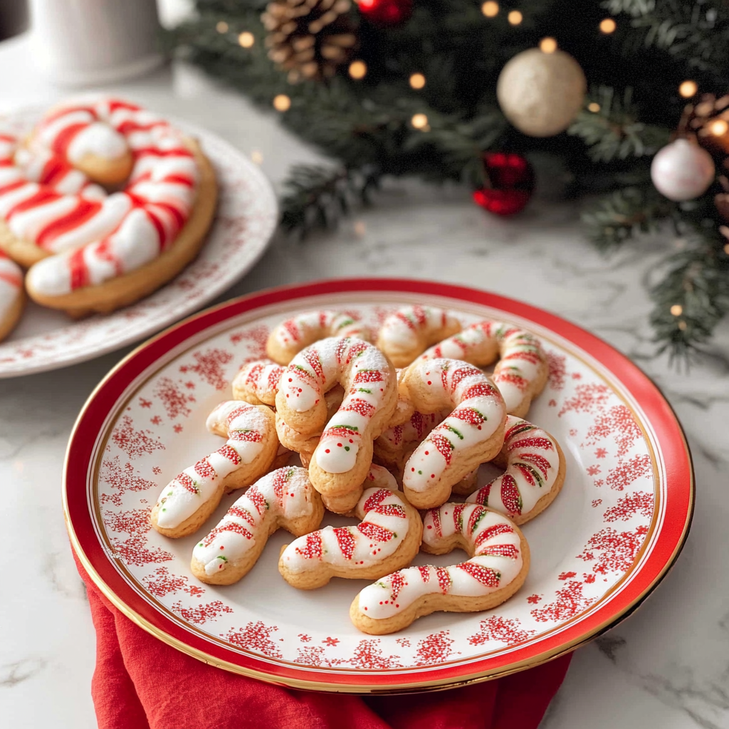 Candy Cane Cookies