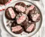 Chocolate Peppermint Brownie Cookies