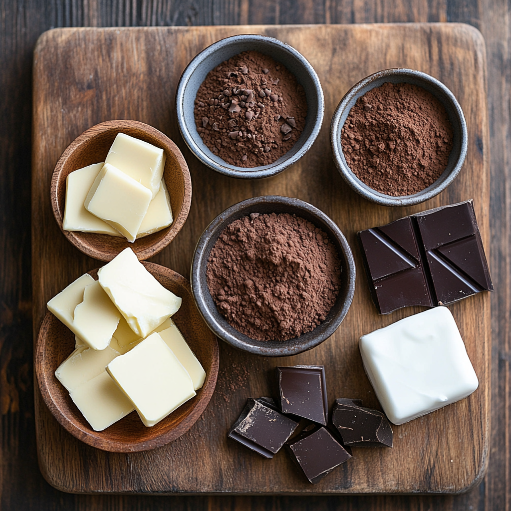 Chocolate Truffles ingredients