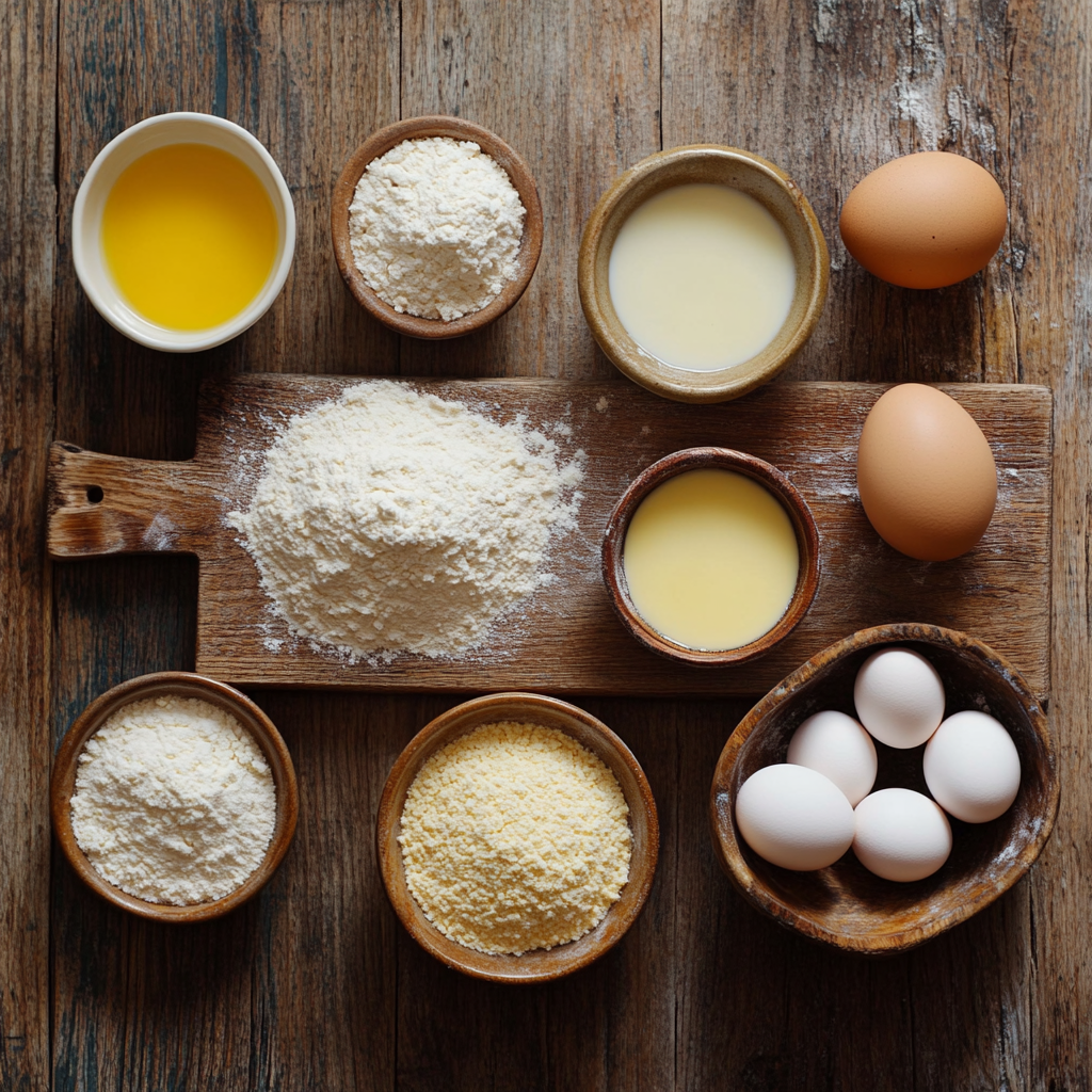 Cornbread ingredients