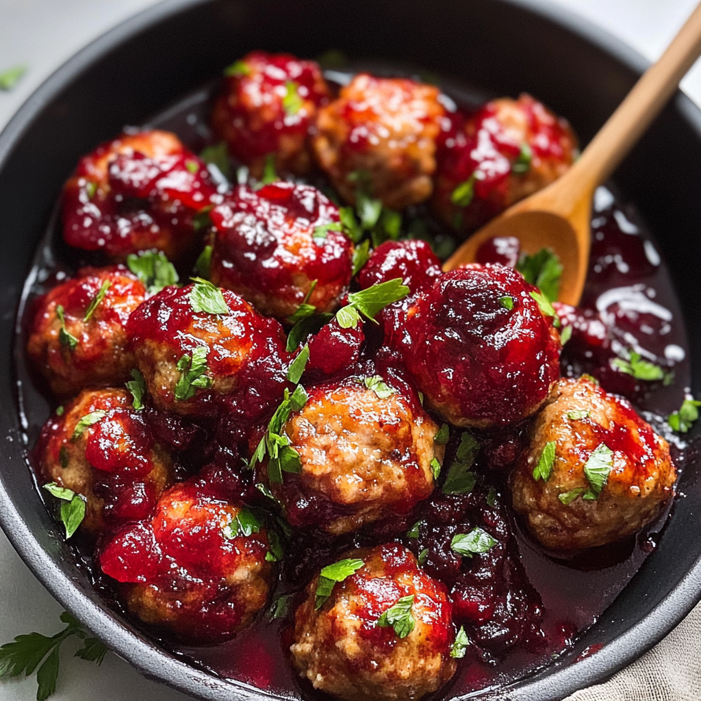 Cranberry Meatballs
