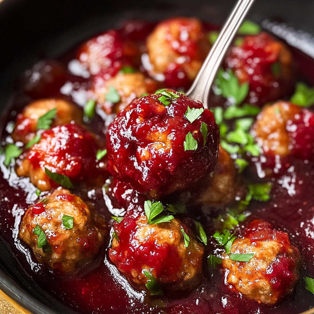 Cranberry Meatballs