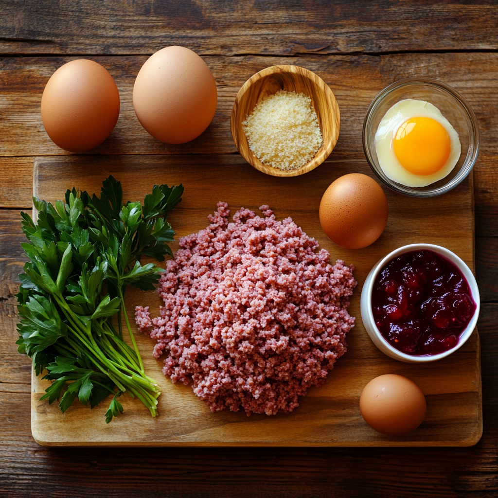 Cranberry Meatballs ingredients
