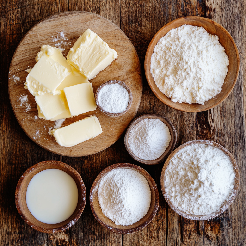 Cream Cheese Frosting ingredients