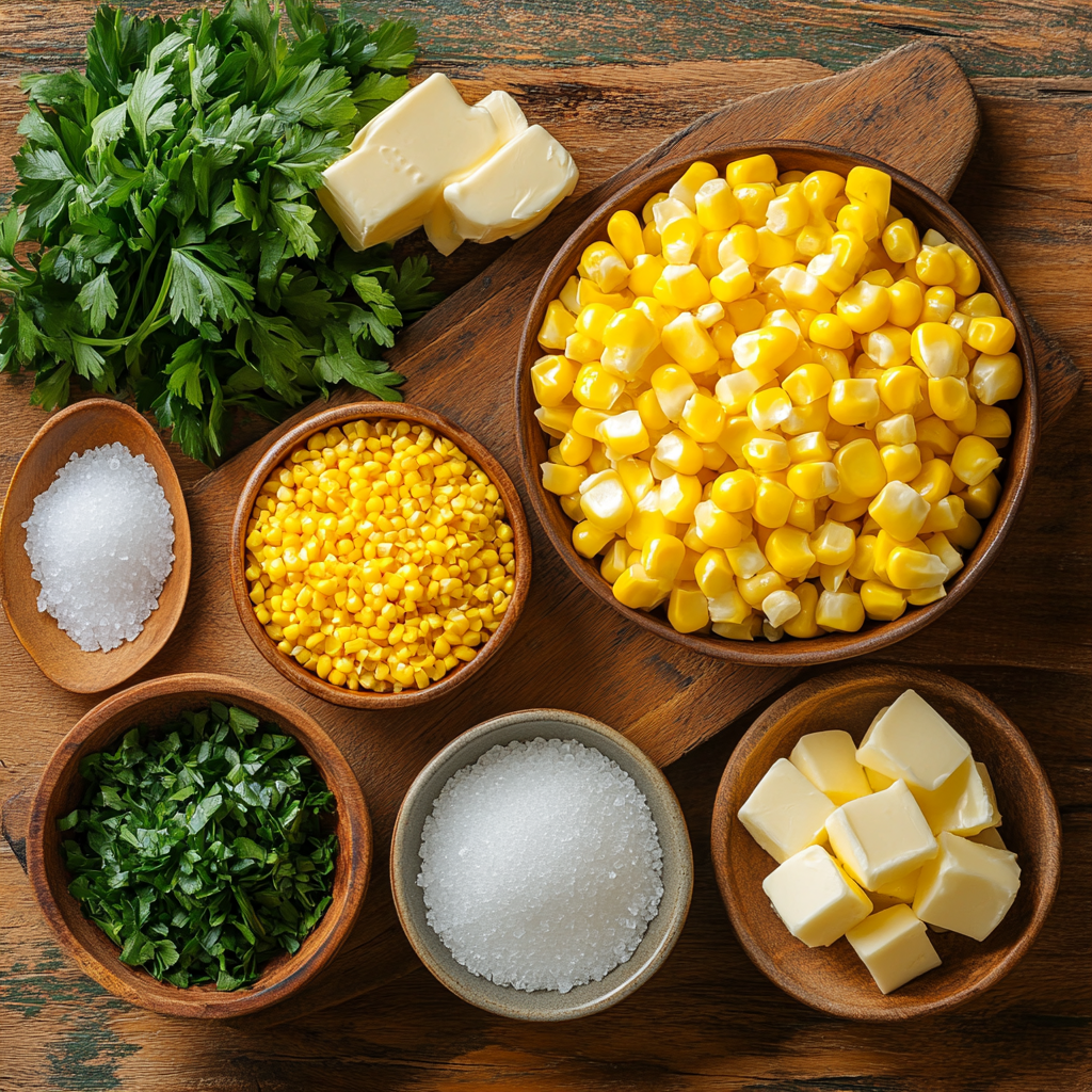 Creamed Corn ingredients