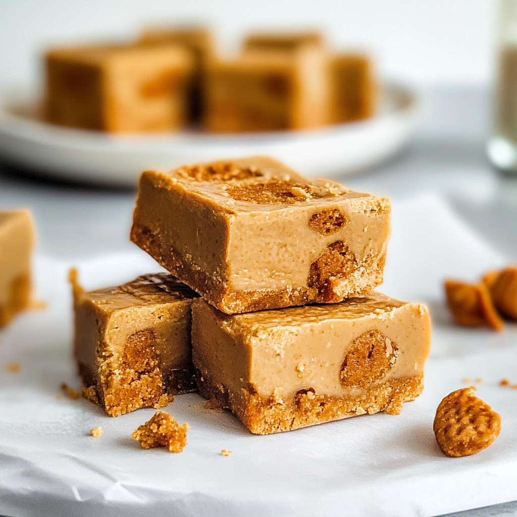 Easy 5-Ingredient Biscoff Fudge