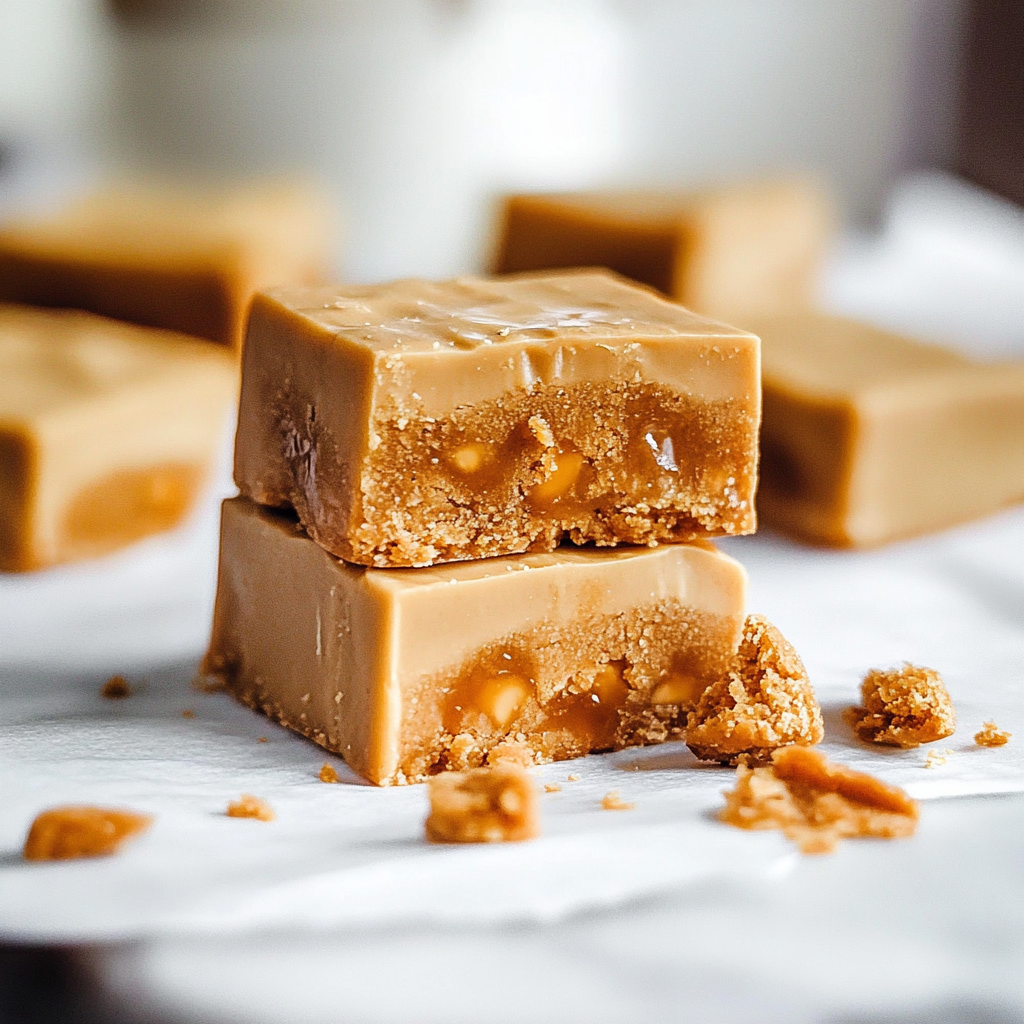 Easy 5-Ingredient Biscoff Fudge