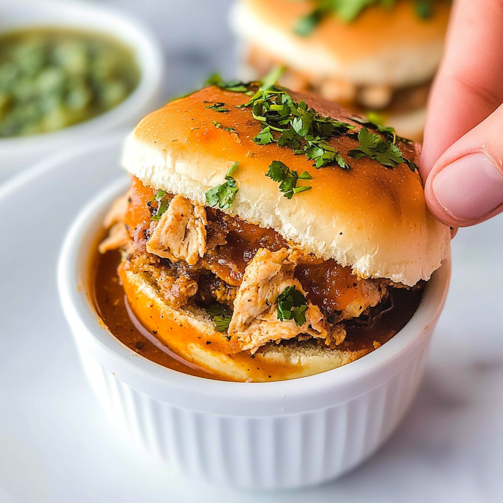 Easy Chicken Birria Sliders ingredients