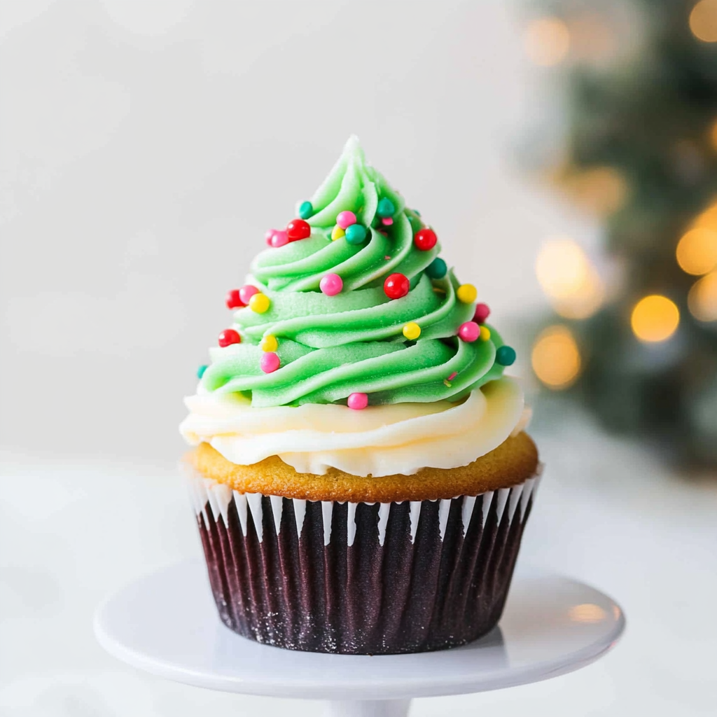 Easy Christmas Cupcakes